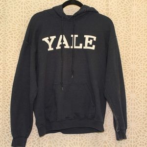 Vintage-Style Yale Hoodie